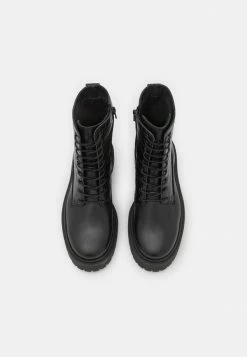 Remise 👍 Zign LEATHER WINTER BOOT - Bottines à Lacets - Black ⭐ -Pas Cher Zign Boutique 9a3abc2bd2b94fff864c20d430558307