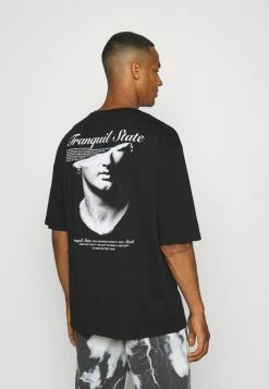 Meilleure affaire 👏 Zign UNISEX - T-shirt Imprimé - Black ✨