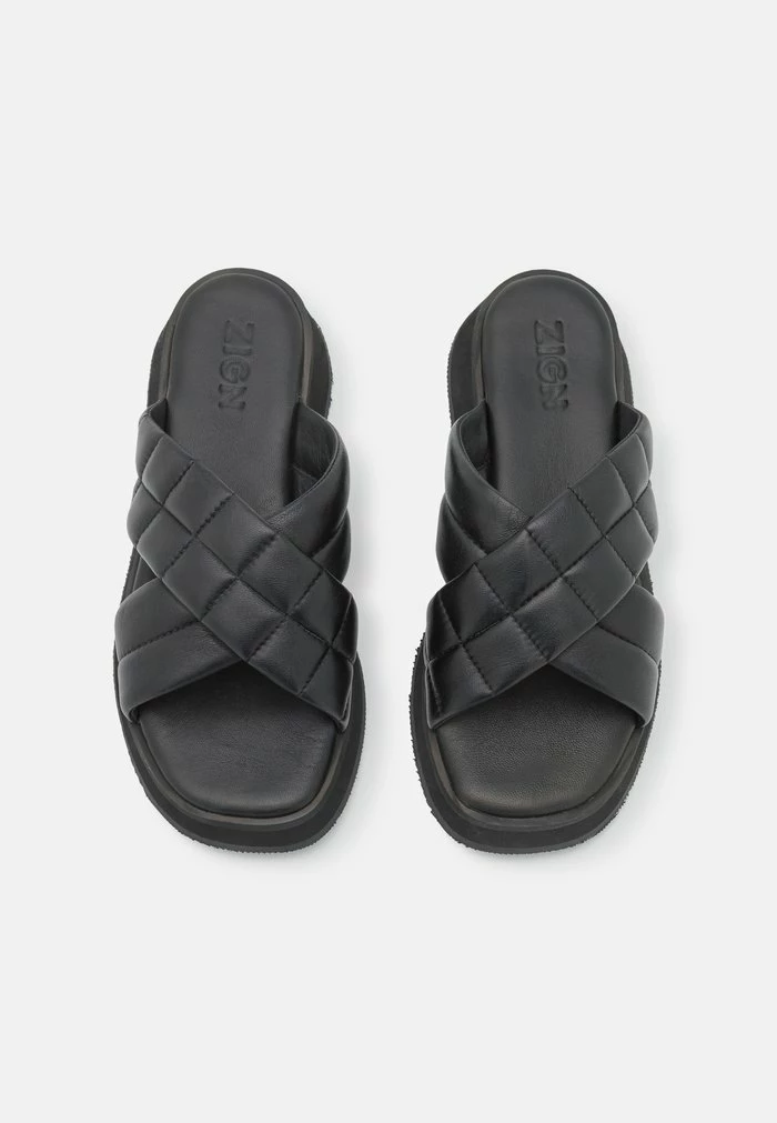 Tout neuf 👏 Zign LEATHER - Mules - Black 💯 6 Tout neuf 👏 Zign LEATHER - Mules - Black 💯 – Image 6