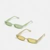Remise ⌛ Zign UNISEX 2 PACK - Lunettes De Soleil - Beige/green 👏