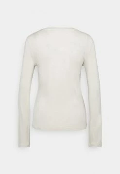 Budget 🔔 Zign SILK BLEND Longsleeve - T-shirt à Manches Longues - Off-white 🎉 -Pas Cher Zign Boutique 9eb1fbc66f504fad9d5bd439c7c3e2d1