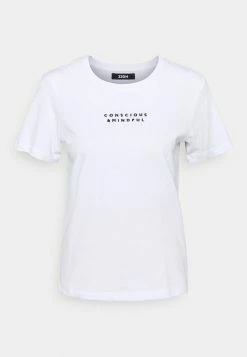 Budget 🛒 Zign T-shirt Imprimé - White ❤️