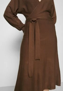 Top 10 🥰 Zign Robe Pull - Dark Brown 🤩 -Pas Cher Zign Boutique a22e957aa95047a1937382832fed8e6a