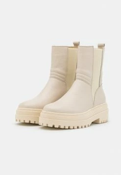 Le moins cher 🛒 Zign LEATHER - Bottines à Plateau - Beige 😉 -Pas Cher Zign Boutique a28a485db1fe4406af4e6a98f3098ce0