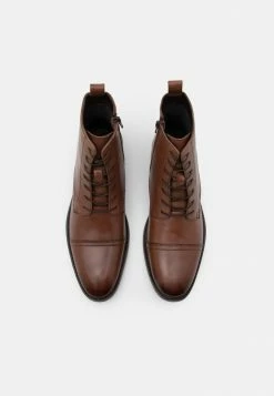 Meilleure affaire ✔️ Zign LEATHER - Bottines à Lacets - Brown ❤️ -Pas Cher Zign Boutique a70b34f20622412c9216ab6bbf57c501