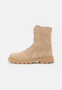 Promo 🌟 Zign Bottines à Lacets - Beige 😀