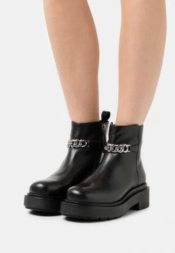 Nouveau 🎁 Zign LEATHER - Bottines à Plateau - Black 🤩