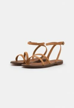 Promo ⭐ Zign 🩴 Sandales - Camel 🛒 -Pas Cher Zign Boutique ad55bf2b51b24e7fbdec6eaff917e652