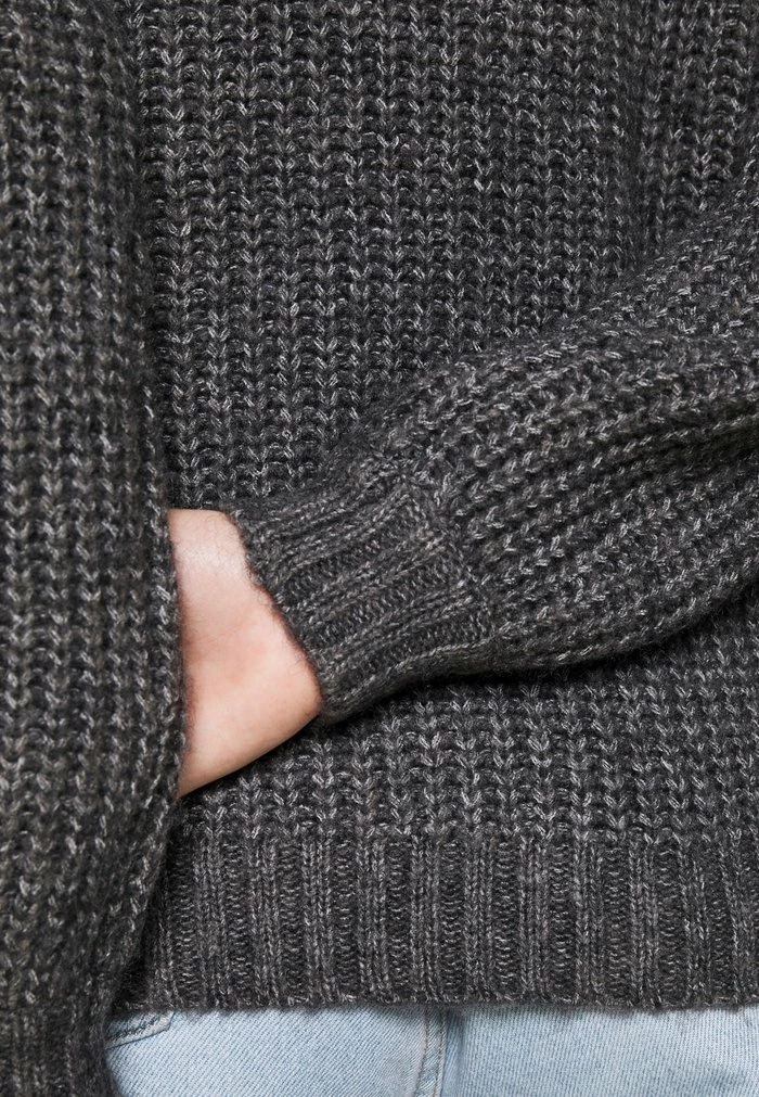 Promo 👏 Zign COSY WOOL BLEND JUMPER - Pullover - Mottled Dark Grey 🔔 6 Promo 👏 Zign COSY WOOL BLEND JUMPER - Pullover - Mottled Dark Grey 🔔 – Image 6