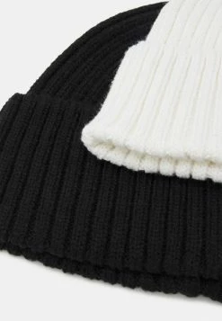 Le moins cher 🎁 Zign 2 PACK UNISEX - Bonnet - Black/white 🧨 -Pas Cher Zign Boutique b234fc75a87b4c9889f0133f7df470a7