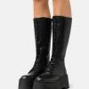 Remise ❤️ Zign LEATHER - Bottes à Lacets - Black 🛒