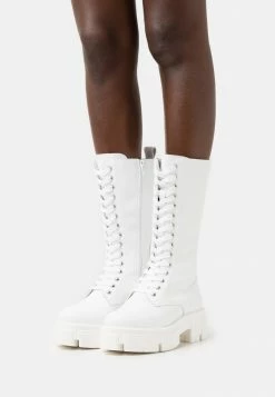 Acheter 😉 Zign RECYCLED LEATHER - Bottes à Plateau - White ⌛