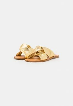Remise 🎁 Zign Mules - Gold 🥰 -Pas Cher Zign Boutique b76bf2b4e0c543769548df3924974ad8