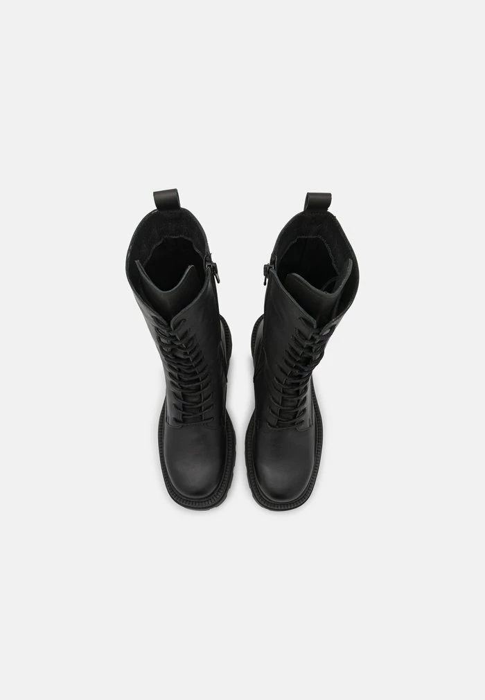 Promo 😍 Zign Bottes à Plateau - Black 🔥 6 Promo 😍 Zign Bottes à Plateau - Black 🔥 – Image 6