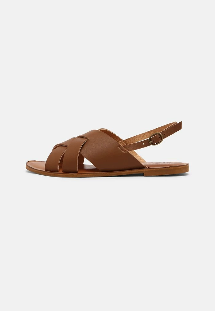 Grosses soldes ⌛ Zign LEATHER - 🩴 Sandales - Cognac ✨ 2 Grosses soldes ⌛ Zign LEATHER - 🩴 Sandales - Cognac ✨ – Image 2