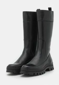 Vente flash 🧨 Zign LEATHER - Bottes à Plateau - Black 😀 -Pas Cher Zign Boutique b850958f96d54ce6a7ada8fb0faa30b3