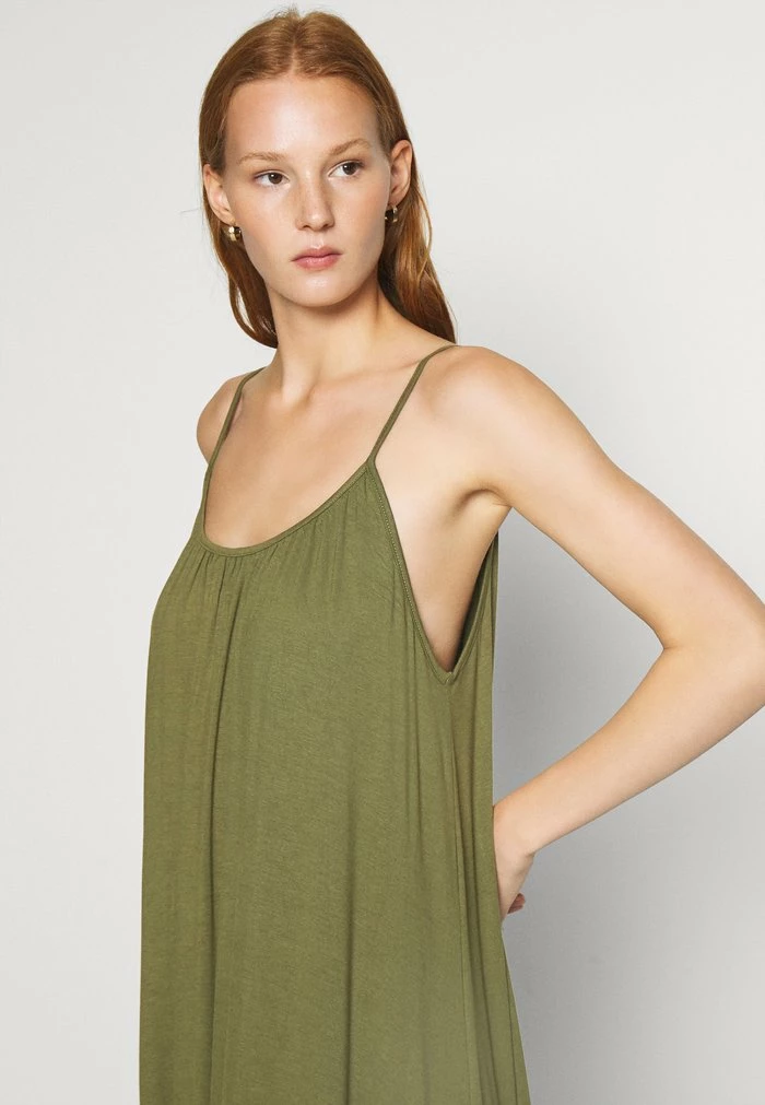 Offres 💯 Zign Robe En Jersey - Olive Night 🔥 4 Offres 💯 Zign Robe En Jersey - Olive Night 🔥 – Image 4