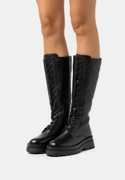 Coupon ⌛ Zign Bottes à Plateau - Black 🥰