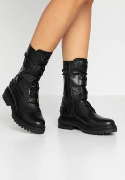 Budget 🧨 Zign Bottines à Plateau - Black 🛒