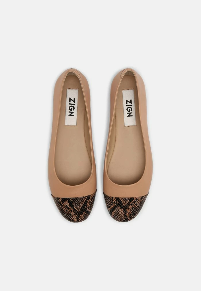 Offres 😀 Zign Ballerines - Beige/multi-coloured 🤩 5 Offres 😀 Zign Ballerines - Beige/multi-coloured 🤩 – Image 5