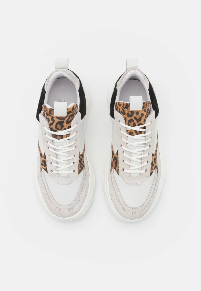 Coupon ❤️ Zign LEATHER - Baskets Basses - White/brown/black ❤️ 6 Coupon ❤️ Zign LEATHER - Baskets Basses - White/brown/black ❤️ – Image 6