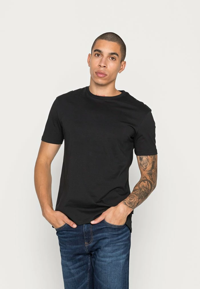 Meilleure vente 🌟 Zign UNISEX - T-shirt Basique - Black 🥰 1 Meilleure vente 🌟 Zign UNISEX - T-shirt Basique - Black 🥰