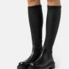 Meilleure vente 🧨 Zign Bottes à Plateau - Black 💯