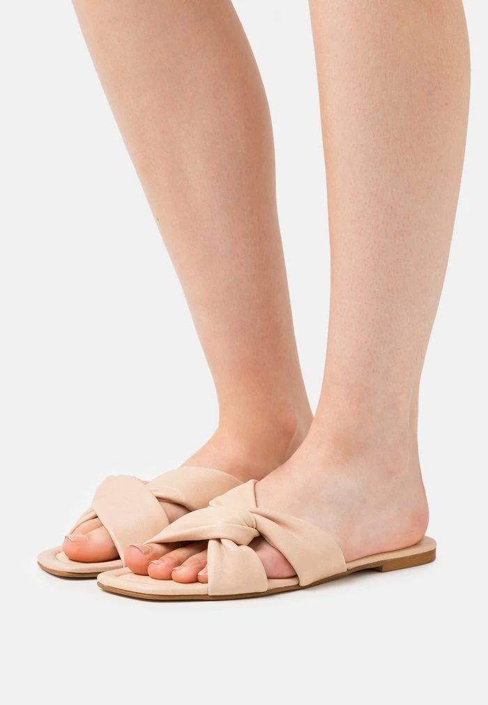 Vente flash 👏 Zign LEATHER - Mules - Beige 🛒 1 Vente flash 👏 Zign LEATHER - Mules - Beige 🛒
