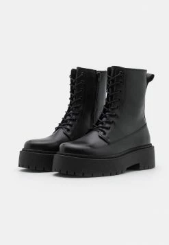 Bon marché 🔥 Zign Bottines à Plateau - Black ✨ -Pas Cher Zign Boutique c92d1ba4a2c14928a70e4be05823f4c5