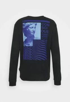 De gros ✨ Zign T-shirt à Manches Longues - Black 🌟