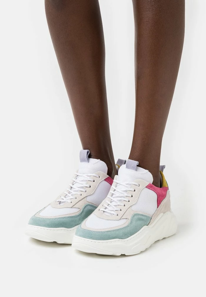 Meilleure vente 🌟 Zign LEATHER - Baskets Basses - White/multi-coloured ⌛ 1 Meilleure vente 🌟 Zign LEATHER - Baskets Basses - White/multi-coloured ⌛