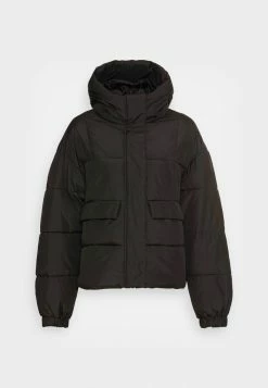 Meilleure vente 👏 Zign SHORT PUFFER - Veste D'hiver - Black 😍 -Pas Cher Zign Boutique cab167e4bee044e680d84f851972fb4a