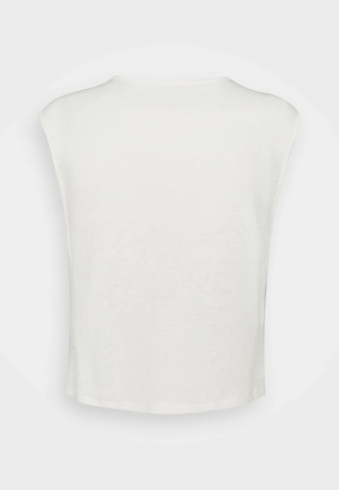 Bon marché 🎁 Zign T-SHIRT-LINEN BLEND - T-shirt Imprimé - Off White ✔️ 2 Bon marché 🎁 Zign T-SHIRT-LINEN BLEND - T-shirt Imprimé - Off White ✔️ – Image 2