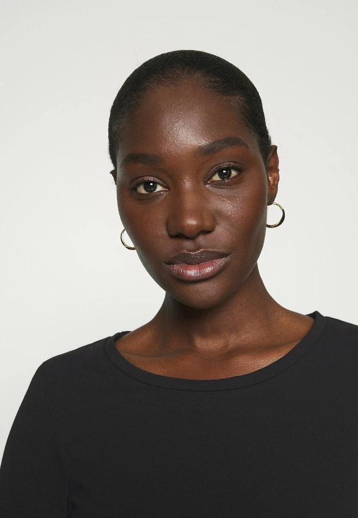 Offres 🔔 REDEZIGN - T-shirt à Manches Longues - Black 👏 4 Offres 🔔 REDEZIGN - T-shirt à Manches Longues - Black 👏 – Image 4