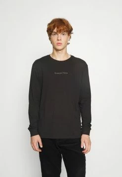 Promo 🛒 Zign UNISEX - T-shirt à Manches Longues - Black 🔥