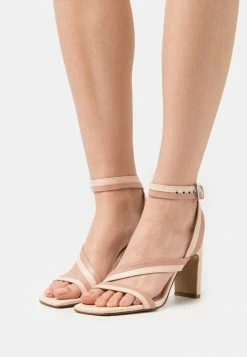 De gros ✨ Zign LEATHER - 🩴 Sandales à Talons Hauts - Light Pink 🧨