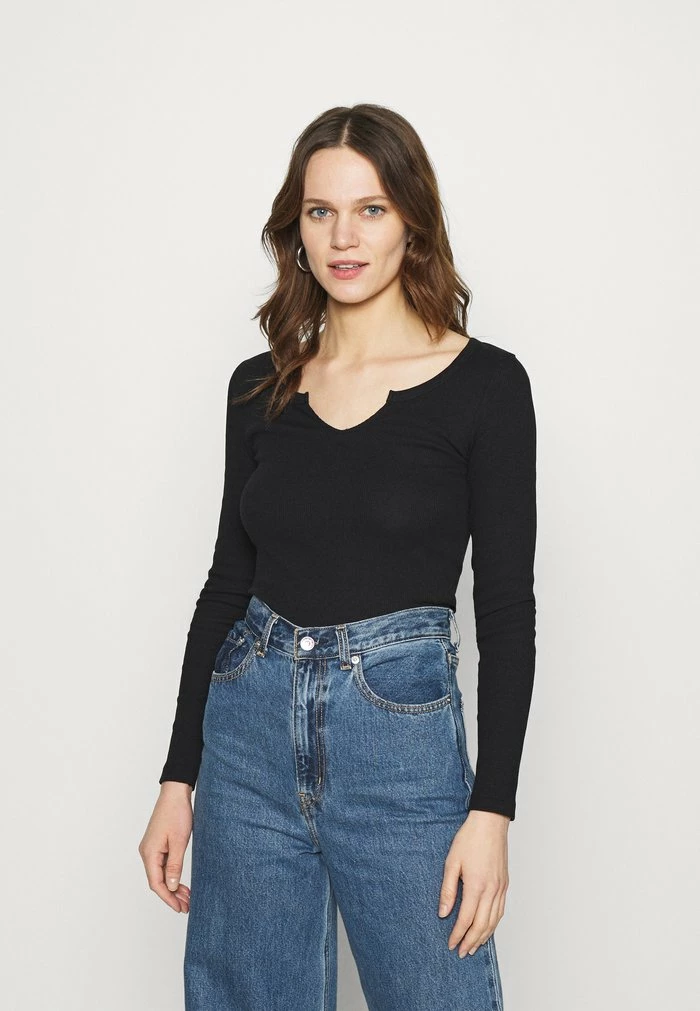 Meilleur prix 🔔 Zign T-shirt à Manches Longues - Black 💯 1 Meilleur prix 🔔 Zign T-shirt à Manches Longues - Black 💯