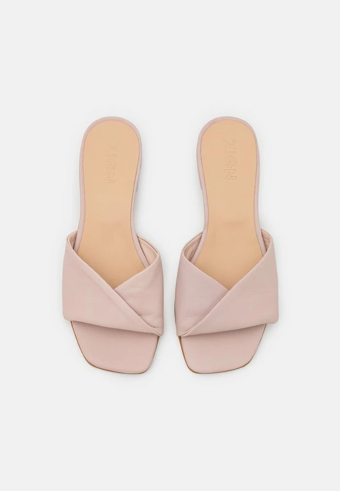 Budget 🤩 Zign Mules - Light Pink 🎁 6 Budget 🤩 Zign Mules - Light Pink 🎁 – Image 6