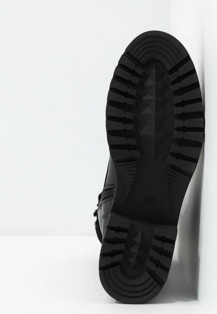 Budget 🧨 Zign Bottines à Plateau - Black 🛒 7 Budget 🧨 Zign Bottines à Plateau - Black 🛒 – Image 7