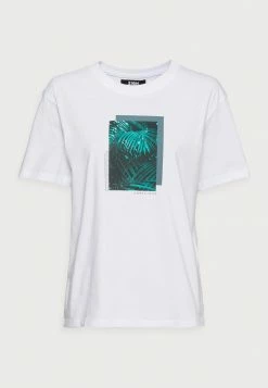 Top 10 ⌛ Zign CLARE PALM LEAD PHOTO PRINT TEE - T-shirt Imprimé - White 🧨 -Pas Cher Zign Boutique d8900032b8ff4e229967c80410567ef1