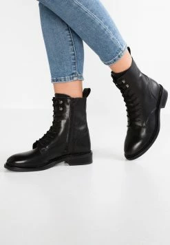 Tout neuf 🧨 Zign Bottines à Lacets - Black 😀
