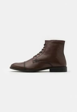 Meilleure affaire 🔔 Zign Bottines à Lacets - Dark Brown 🛒