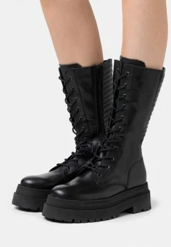 Meilleur prix ❤️ Zign Bottines à Plateau - Black 🤩