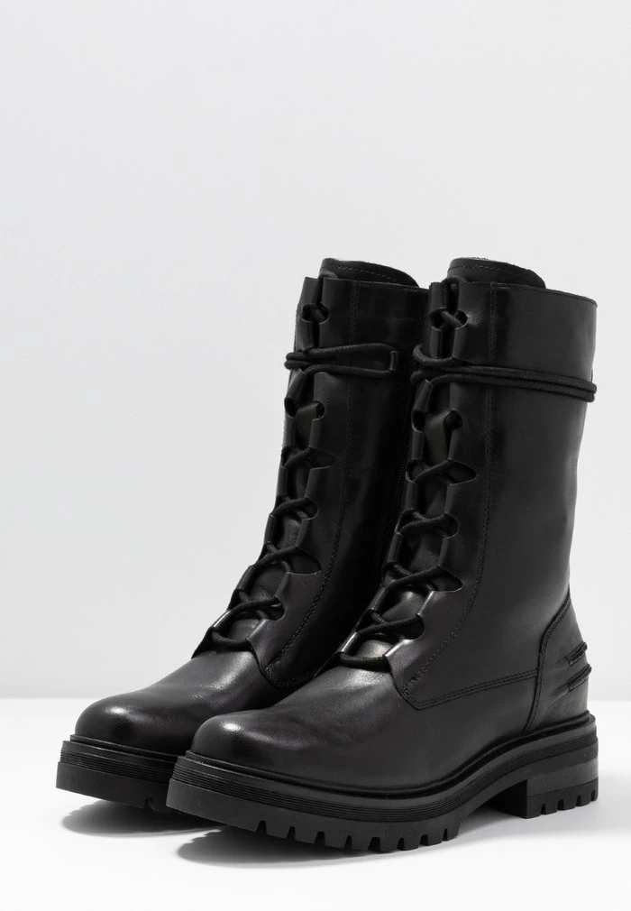 Budget 🧨 Zign Bottines à Plateau - Black 🛒 5 Budget 🧨 Zign Bottines à Plateau - Black 🛒 – Image 5