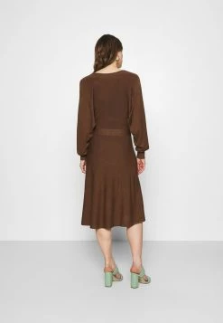 Top 10 🥰 Zign Robe Pull - Dark Brown 🤩 -Pas Cher Zign Boutique dc38a971cf7a44a2b25b5d29b847cc84