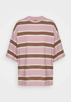 De gros 🌟 REDEZIGN - T-shirt Imprimé - Light Pink/brown 😉