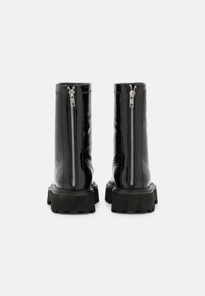 Remise ⌛ Zign LEATHER - Bottines à Plateau - Black 🌟 4 Remise ⌛ Zign LEATHER - Bottines à Plateau - Black 🌟 – Image 4