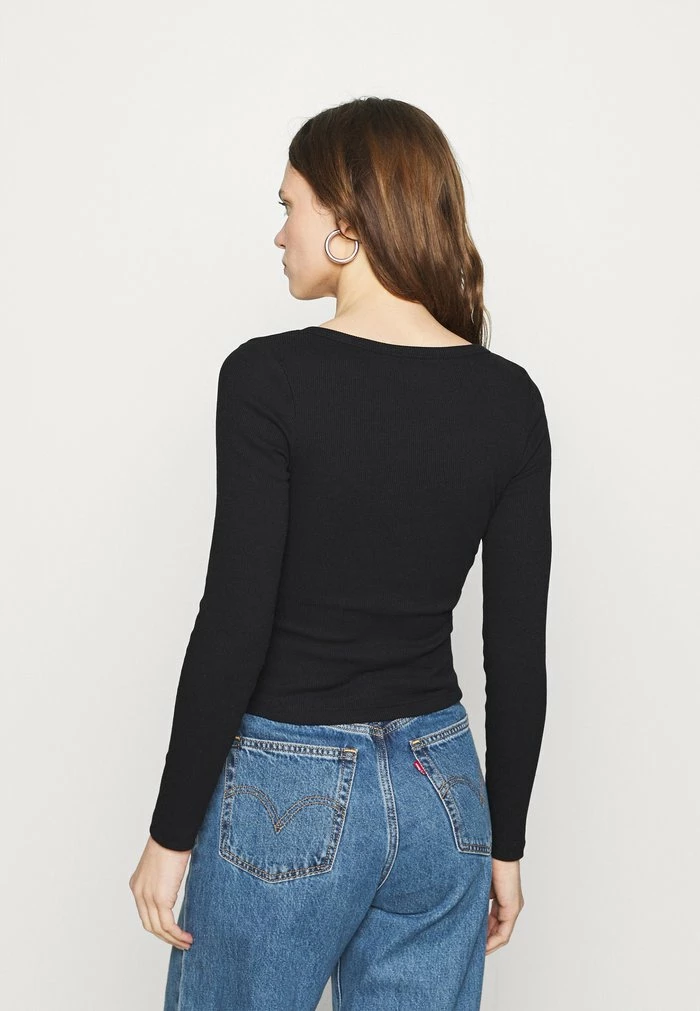 Meilleur prix 🔔 Zign T-shirt à Manches Longues - Black 💯 3 Meilleur prix 🔔 Zign T-shirt à Manches Longues - Black 💯 – Image 3