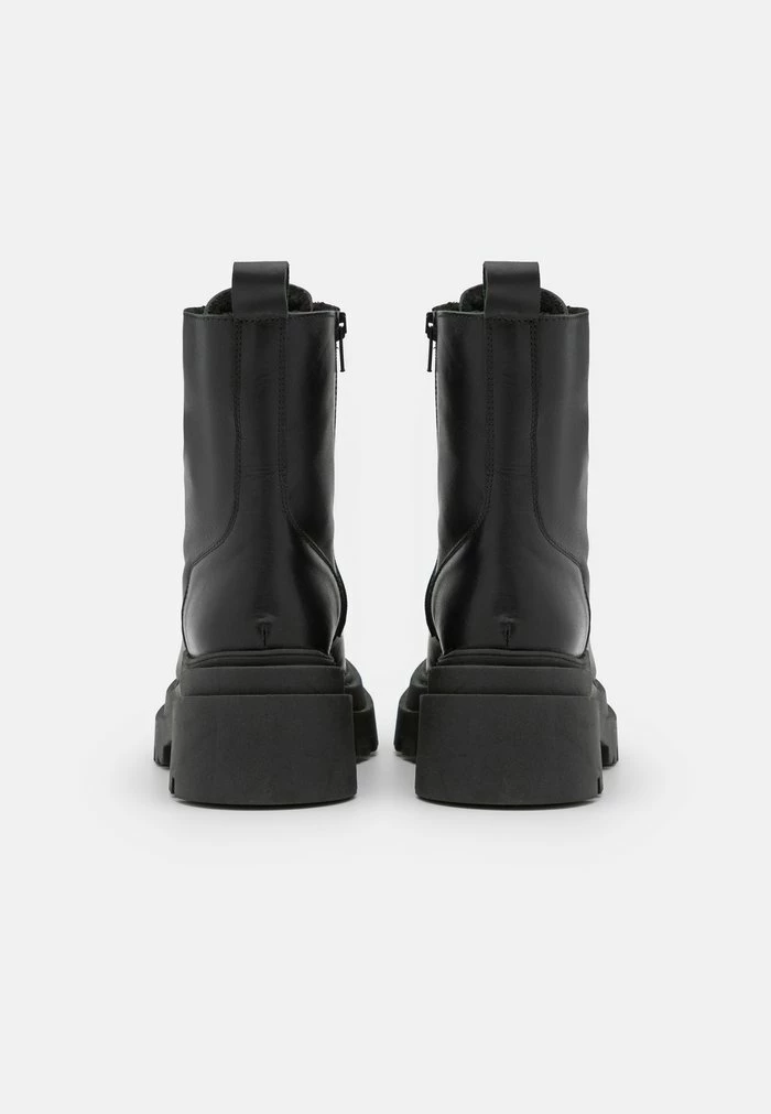 Meilleure vente ⭐ Zign LEATHER WINTER BOOTIES - Bottines à Plateau - Black 🧨 4 Meilleure vente ⭐ Zign LEATHER WINTER BOOTIES - Bottines à Plateau - Black 🧨 – Image 4