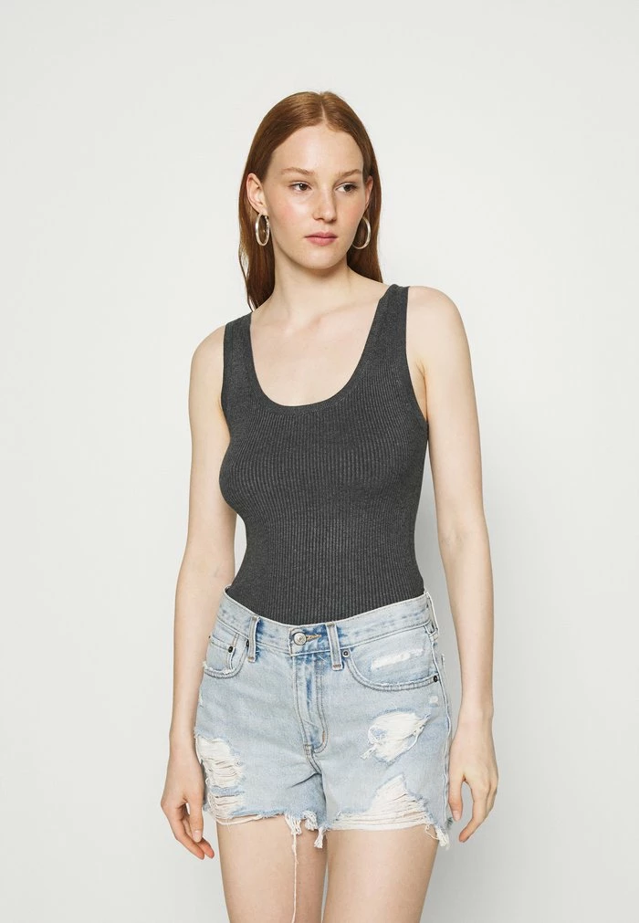 Meilleure vente ⭐ Zign Débardeur - Mottled Dark Grey ✔️ 1 Meilleure vente ⭐ Zign Débardeur - Mottled Dark Grey ✔️